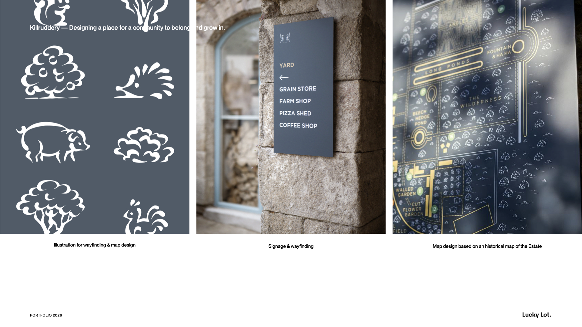 Lucky Lot portfolio — selected work